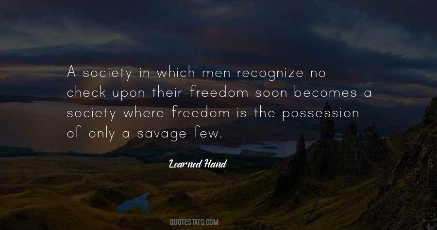 Learned Hand Quotes #1455988