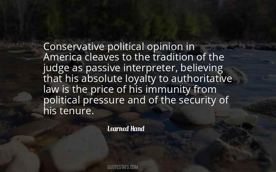 Learned Hand Quotes #310820