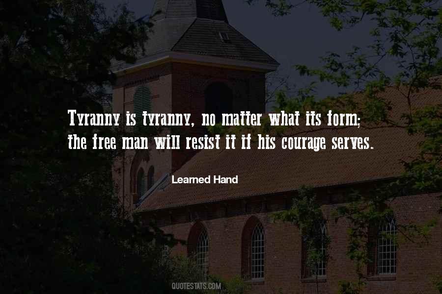 Learned Hand Quotes #746090