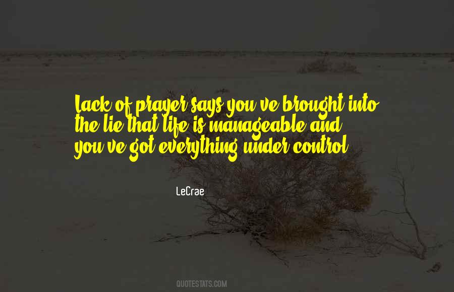 LeCrae Quotes #1382981