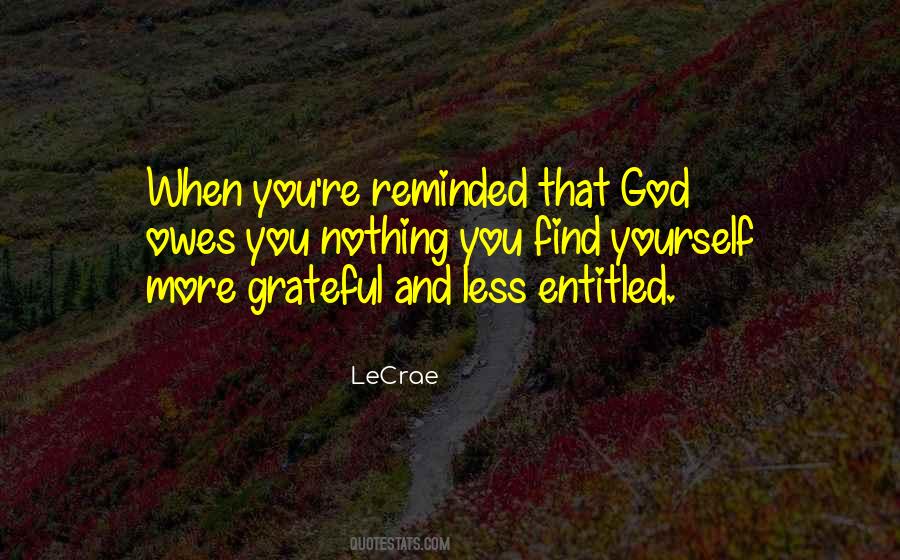 LeCrae Quotes #508065