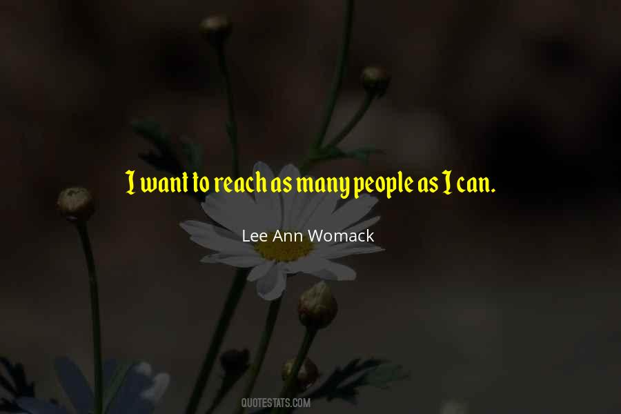 Lee Ann Womack Quotes #340153