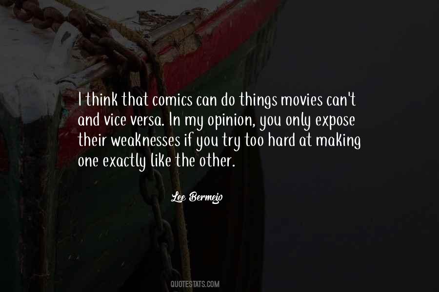 Lee Bermejo Quotes #204679