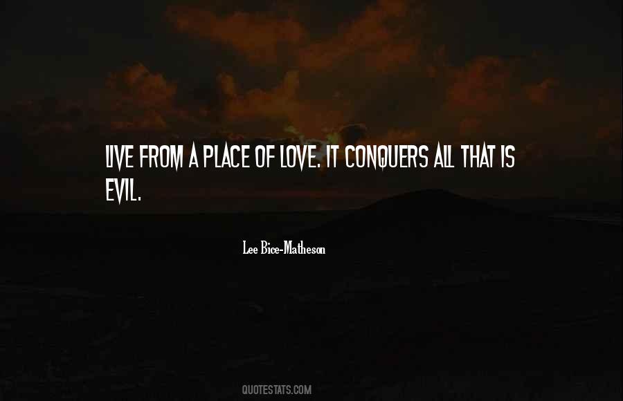 Lee Bice-Matheson Quotes #635272