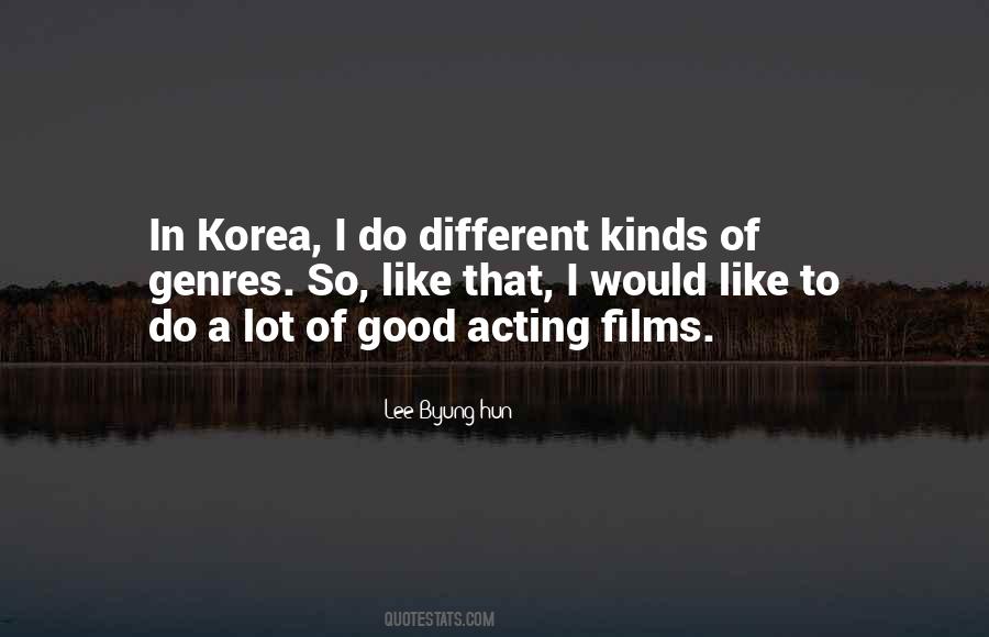 Lee Byung-hun Quotes #1598531