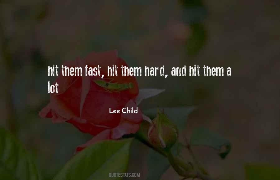 Lee Child Quotes #1091509