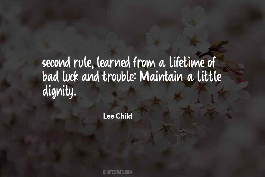 Lee Child Quotes #124857