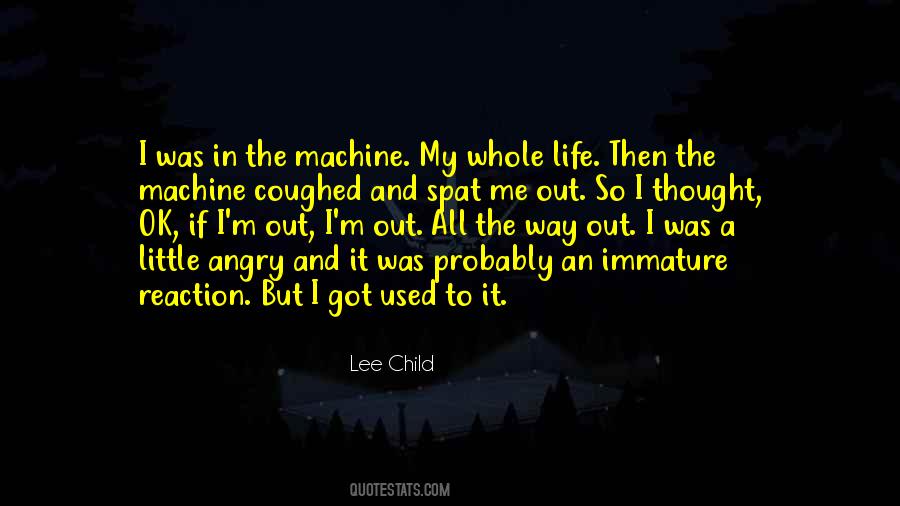 Lee Child Quotes #393532