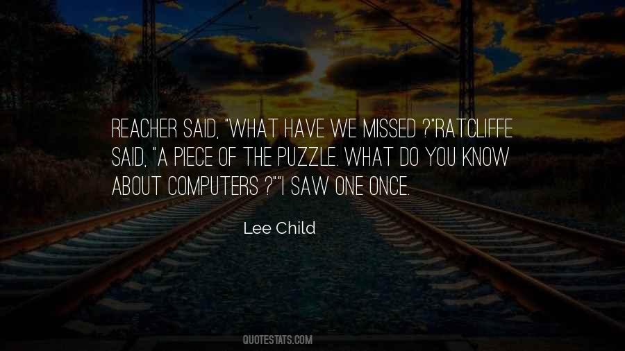 Lee Child Quotes #760643