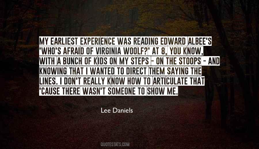 Lee Daniels Quotes #321954