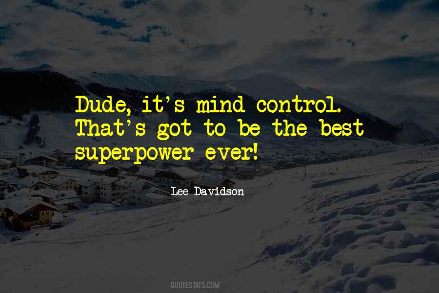 Lee Davidson Quotes #521252