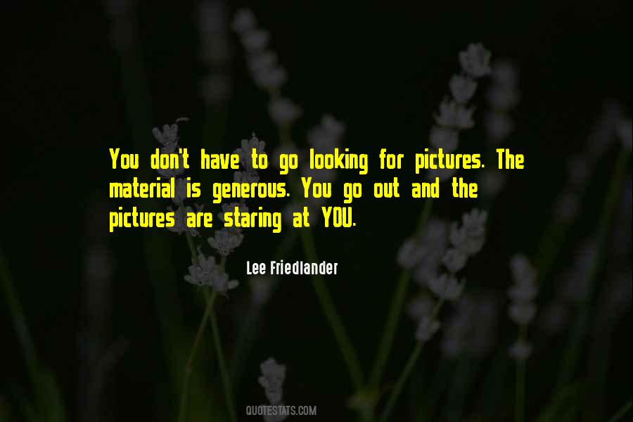 Lee Friedlander Quotes #304786