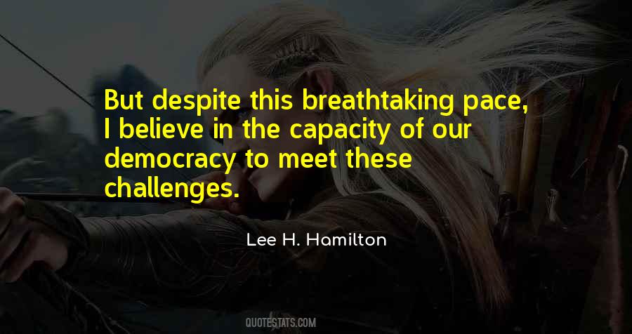 Lee H. Hamilton Quotes #1621326