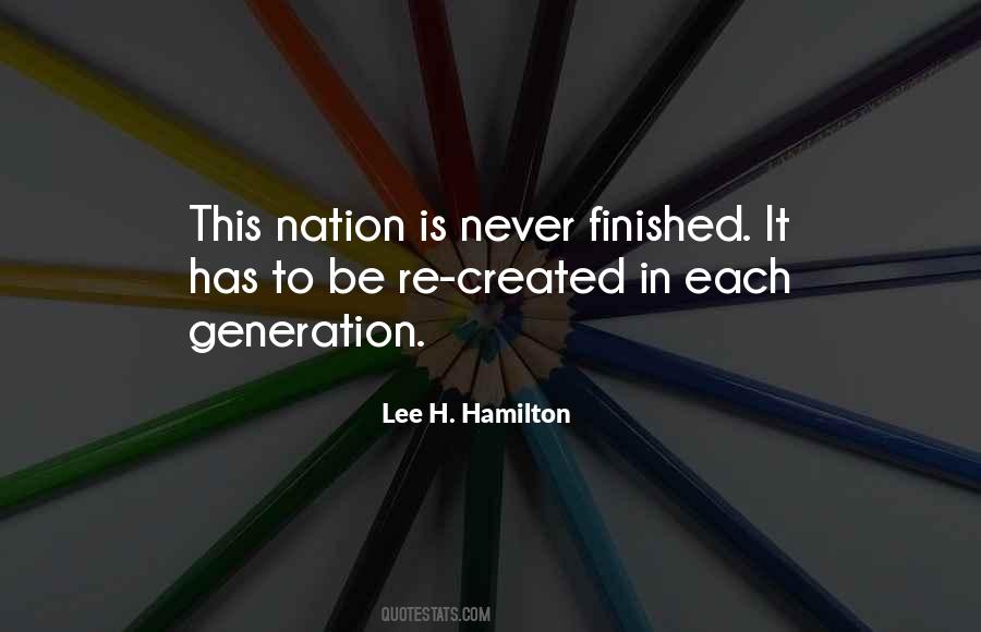 Lee H. Hamilton Quotes #1804937