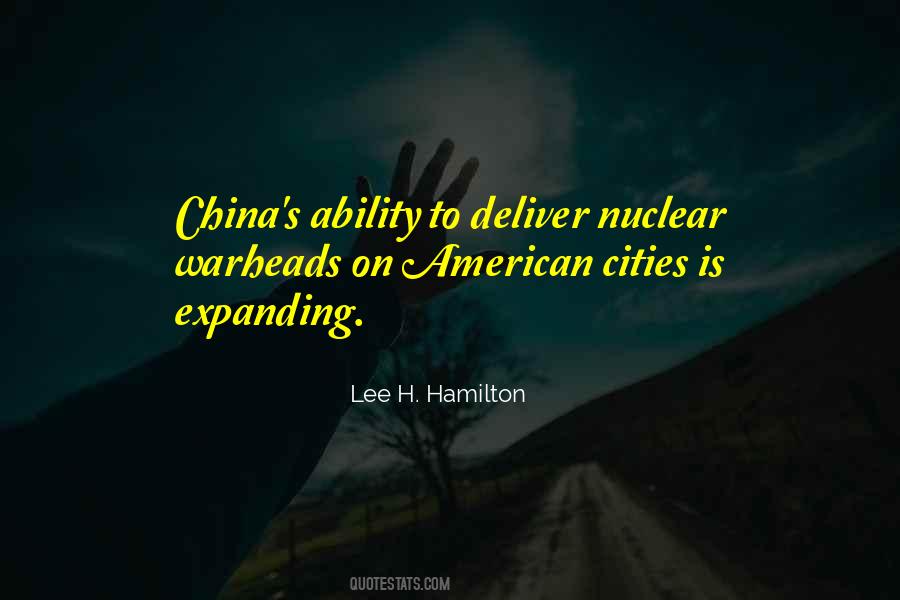 Lee H. Hamilton Quotes #284240