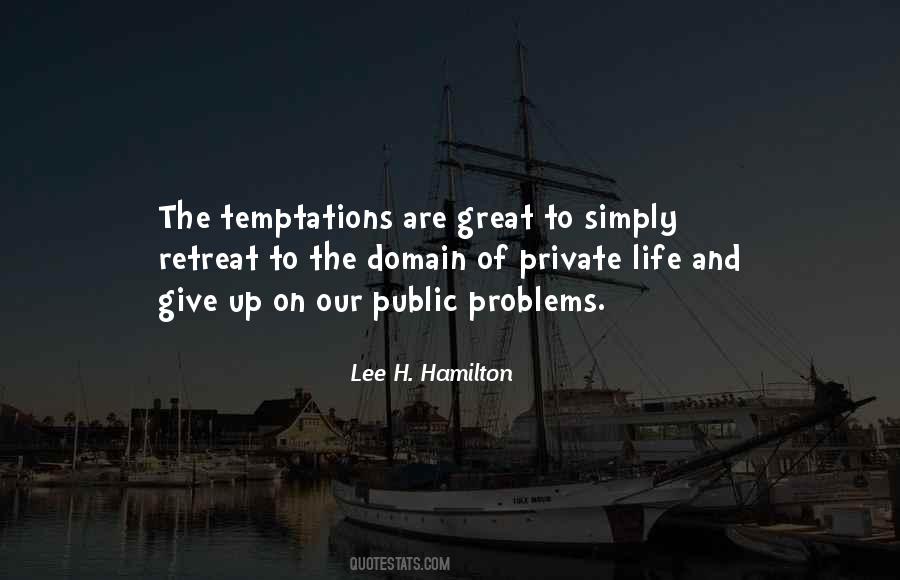 Lee H. Hamilton Quotes #316249