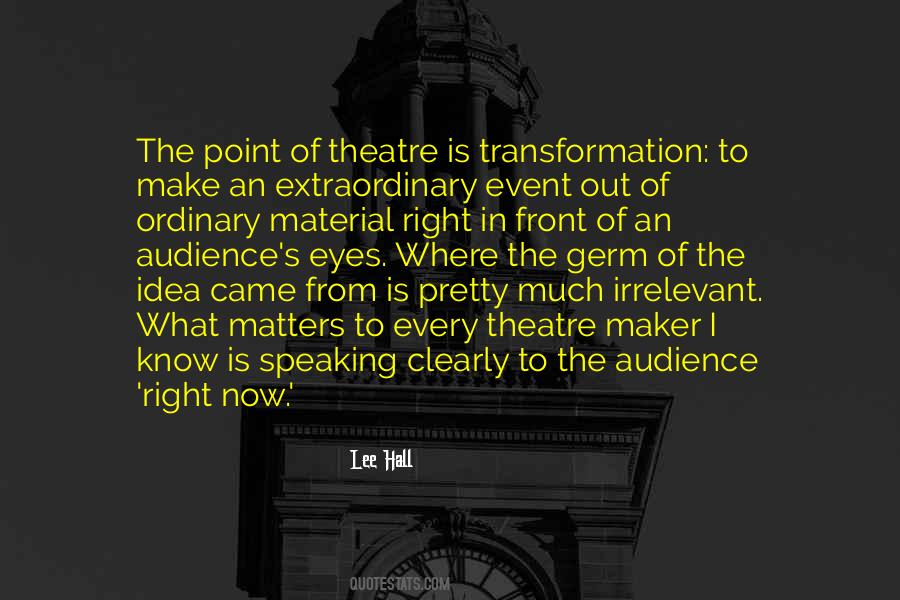 Lee Hall Quotes #1251182