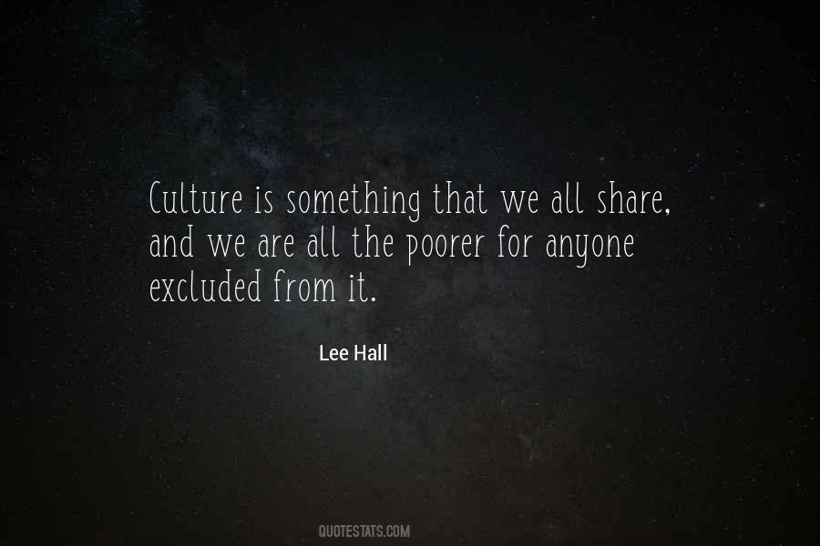 Lee Hall Quotes #134515