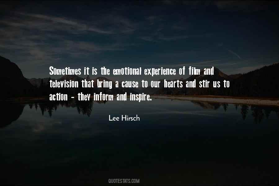 Lee Hirsch Quotes #440946
