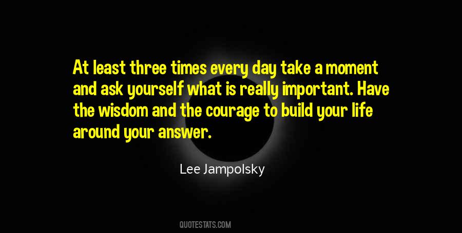 Lee Jampolsky Quotes #1761270