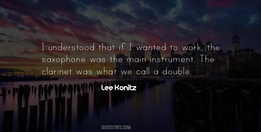 Lee Konitz Quotes #1116121