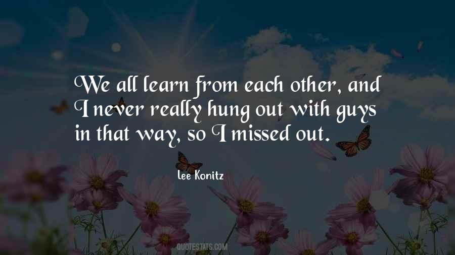 Lee Konitz Quotes #1179587