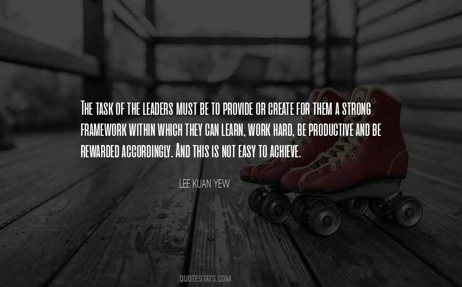 Lee Kuan Yew Quotes #1320154