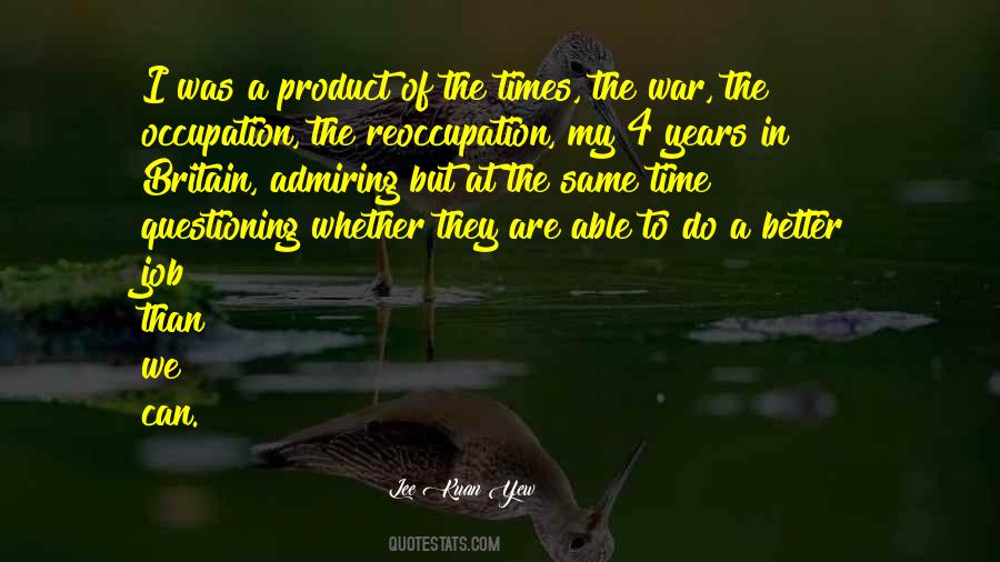 Lee Kuan Yew Quotes #1595329