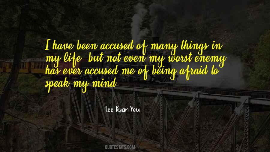 Lee Kuan Yew Quotes #590151