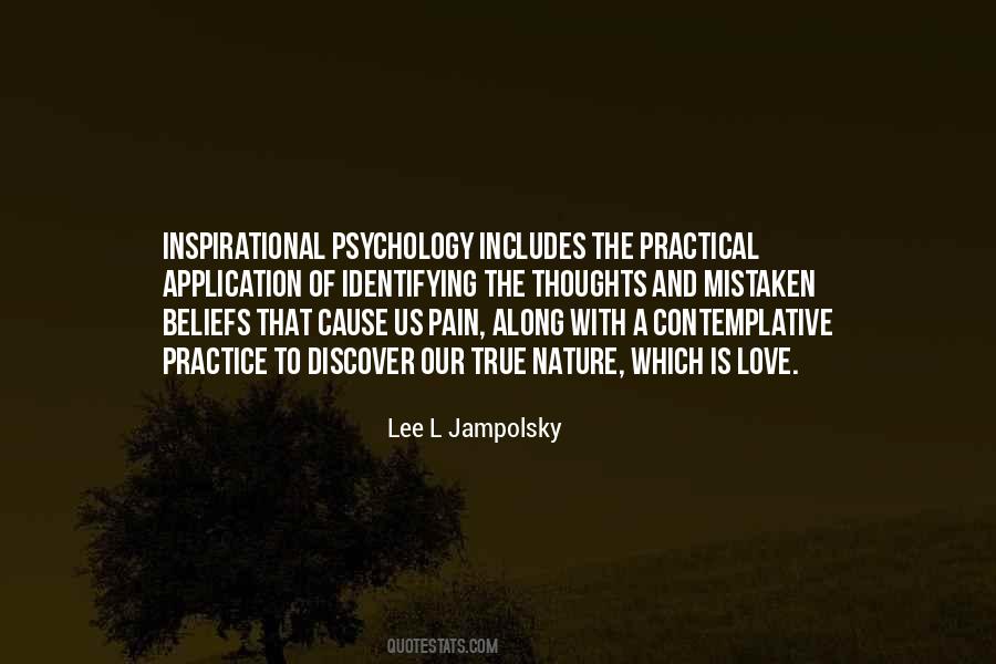 Lee L Jampolsky Quotes #155358