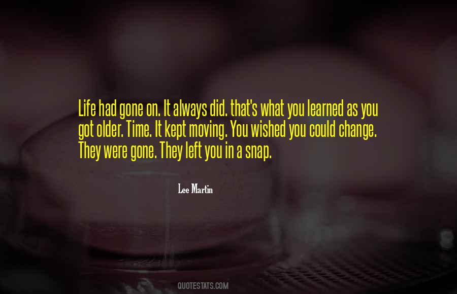Lee Martin Quotes #265326
