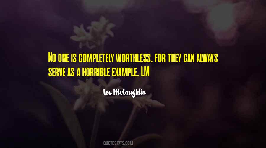 Lee McLaughlin Quotes #1502277