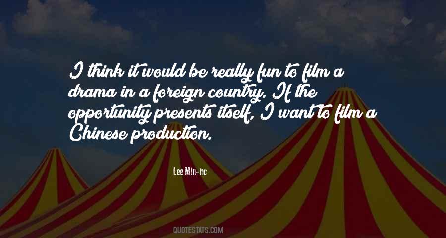 Lee Min-ho Quotes #42167