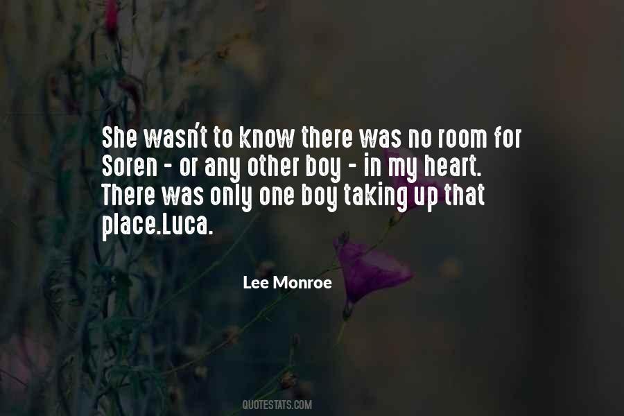 Lee Monroe Quotes #199905