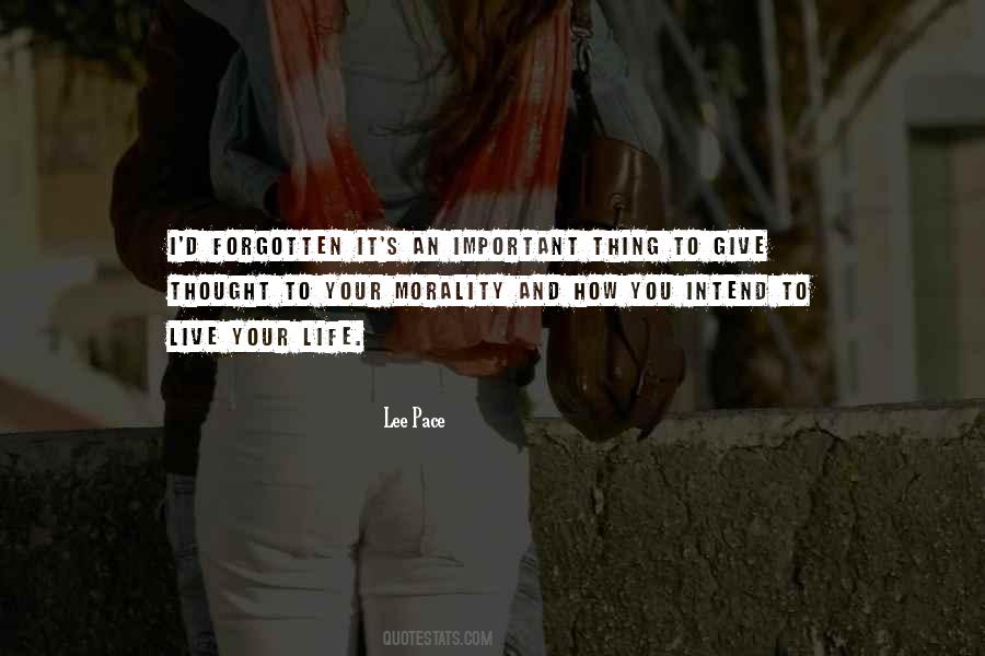 Lee Pace Quotes #1594060
