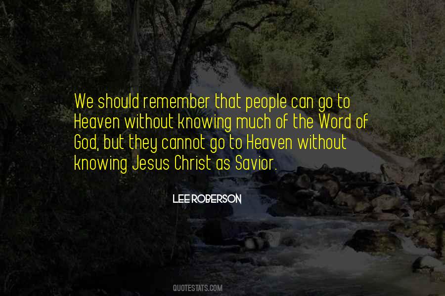 Lee Roberson Quotes #1431258