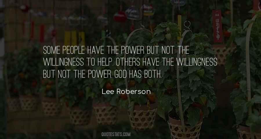 Lee Roberson Quotes #711669