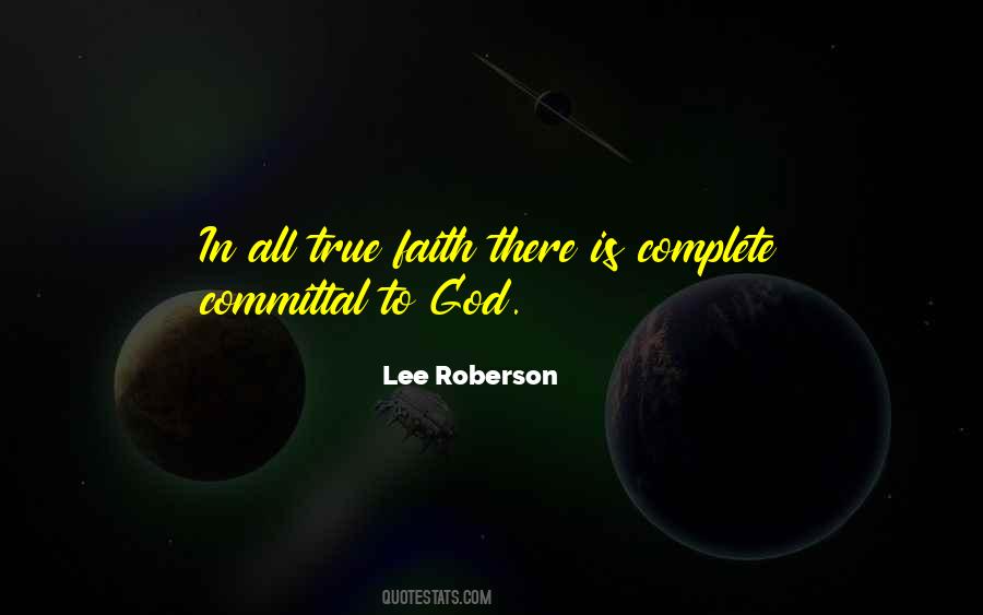Lee Roberson Quotes #7582