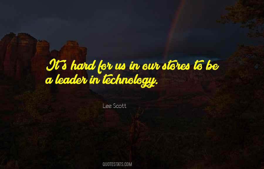 Lee Scott Quotes #266839