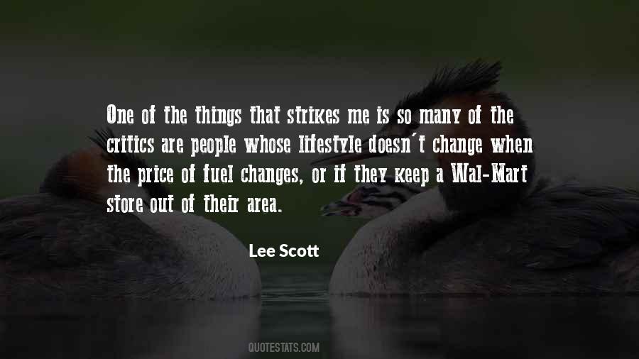 Lee Scott Quotes #395676