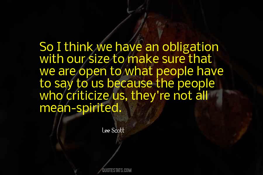 Lee Scott Quotes #594981