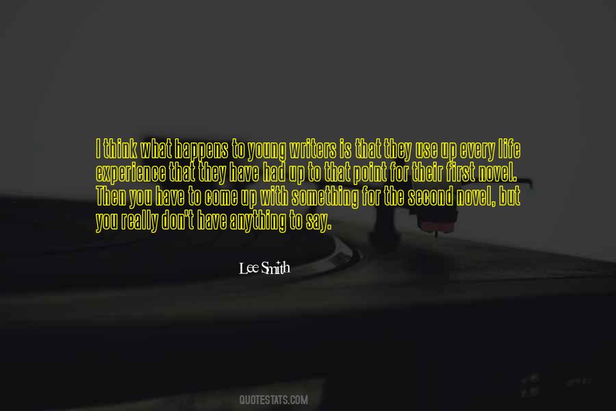 Lee Smith Quotes #1064903
