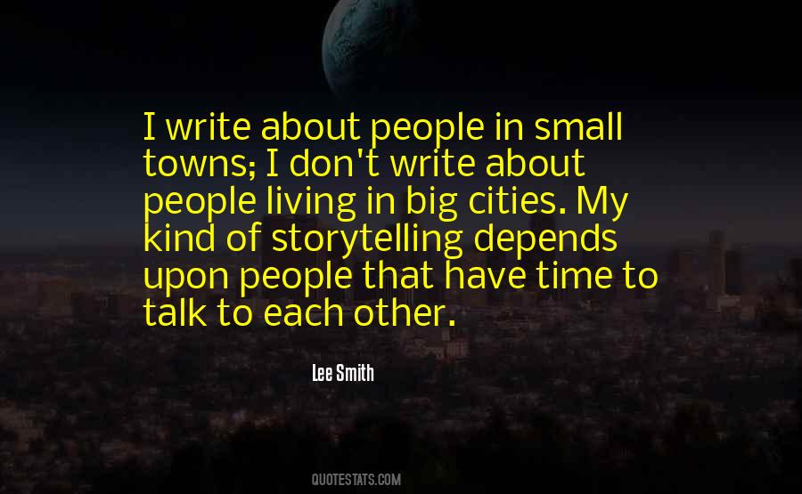 Lee Smith Quotes #1065519