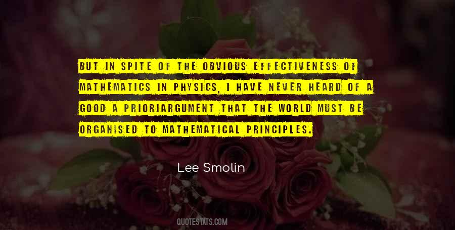 Lee Smolin Quotes #1672018