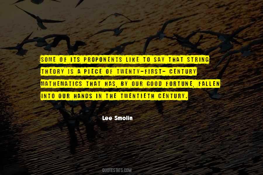 Lee Smolin Quotes #898274