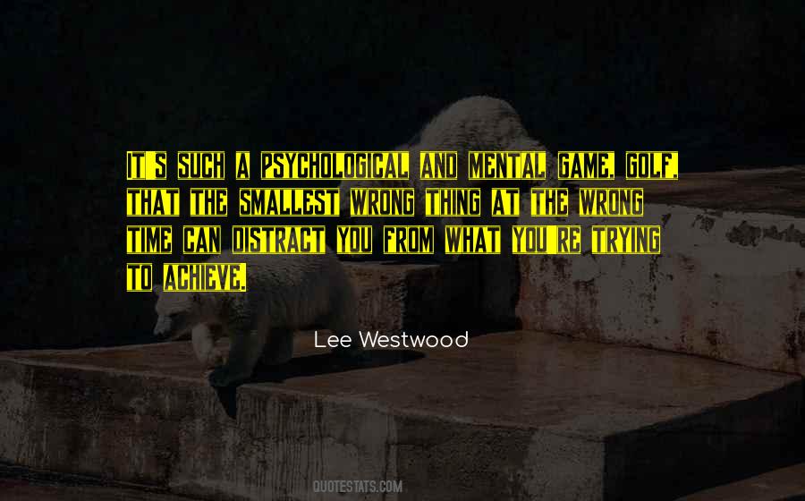 Lee Westwood Quotes #219176