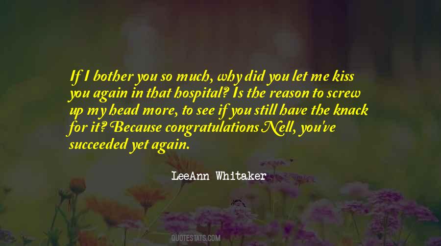 LeeAnn Whitaker Quotes #1819703