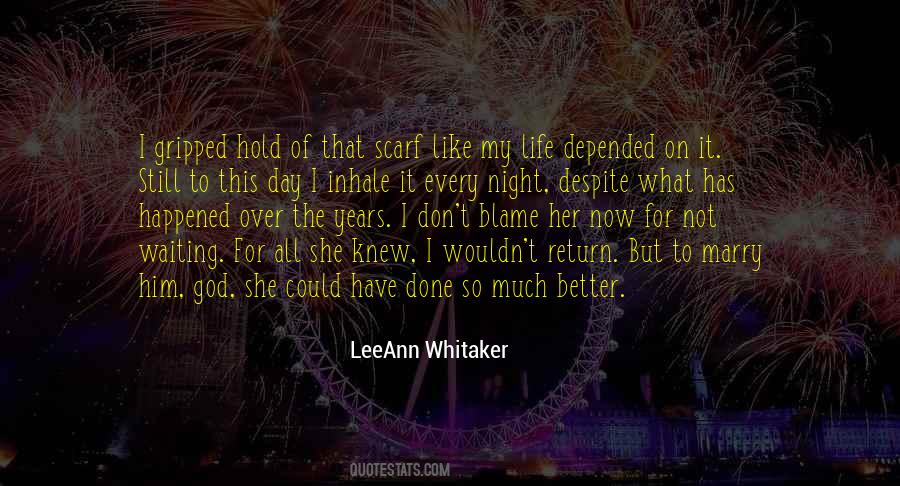 LeeAnn Whitaker Quotes #1843719