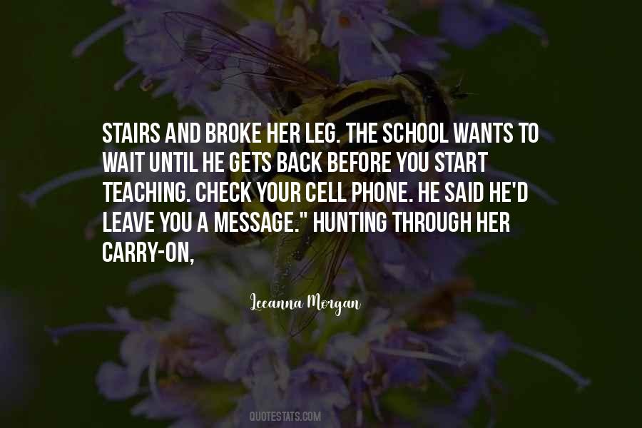Leeanna Morgan Quotes #1488225 Leeanna Morgan Quotes #1488225