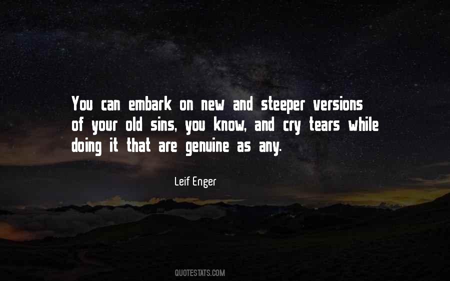 Leif Enger Quotes #1528836